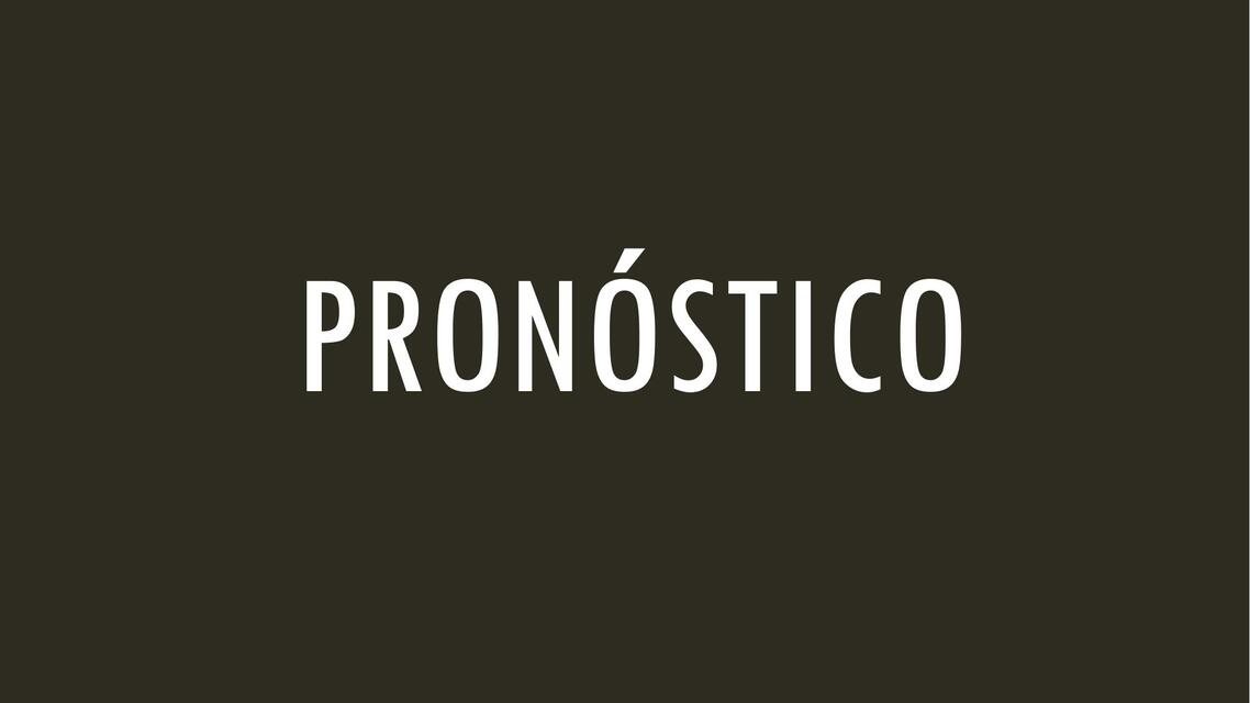 Pronósticos periodontologia