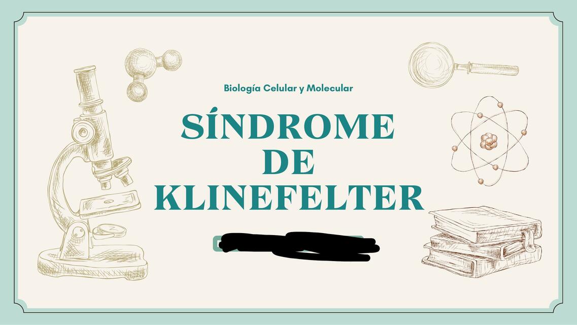 Síndrome de Klinefelter