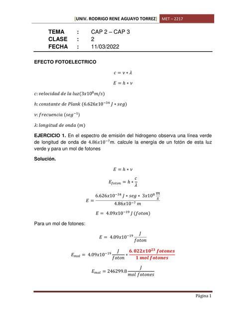 Efecto fotoeléctrico 