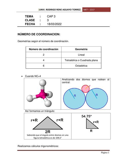 Número de coordinación 