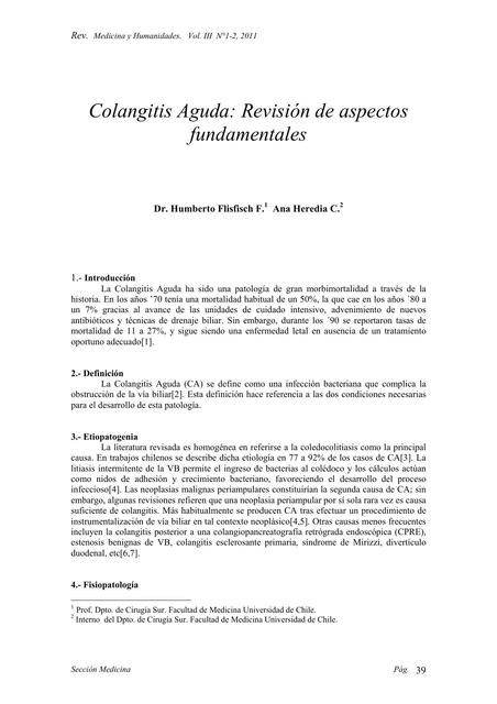 Colangitis aguda 