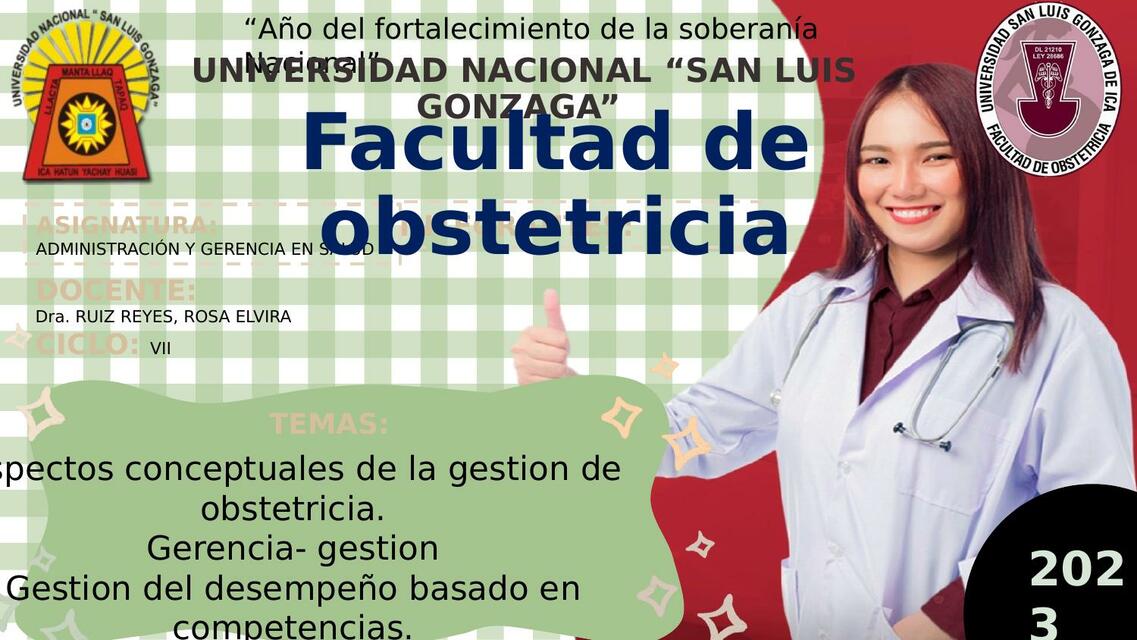 Gestión de Obstetricia