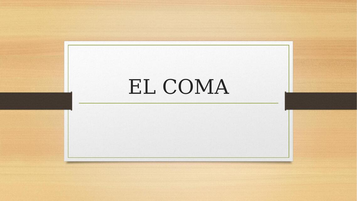 El Coma 