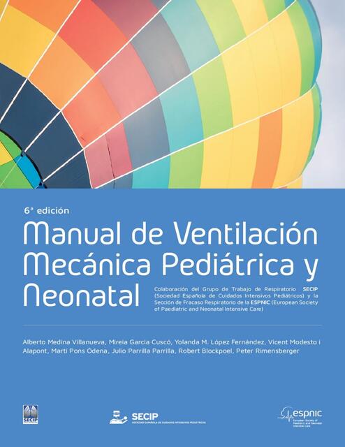 Ventilación Mecánica Pediátrica y Neonatal  