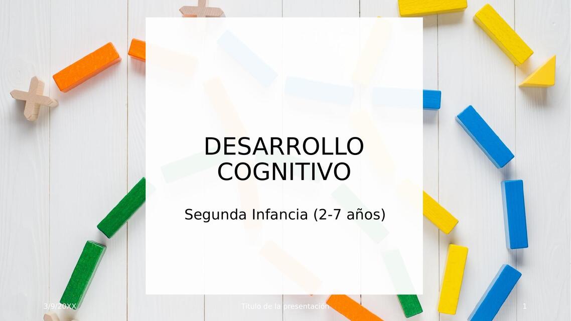 Desarrollo cognitivo 