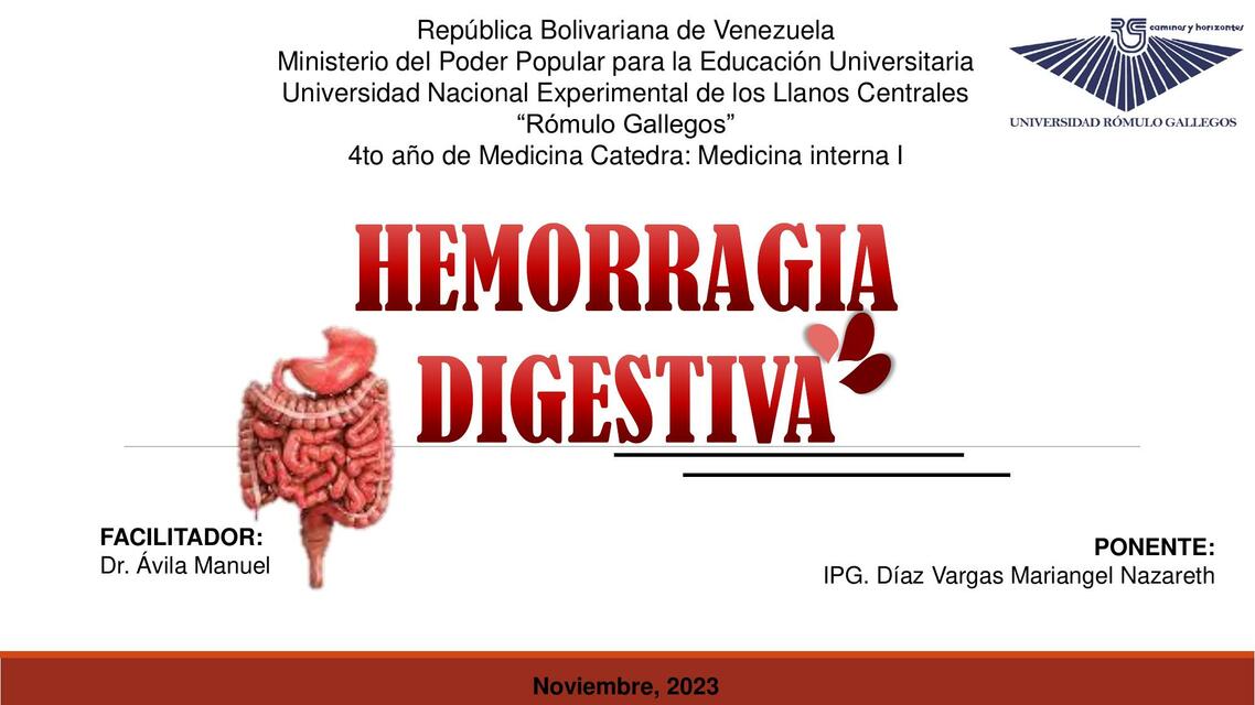 Hemorragia Digestiva 