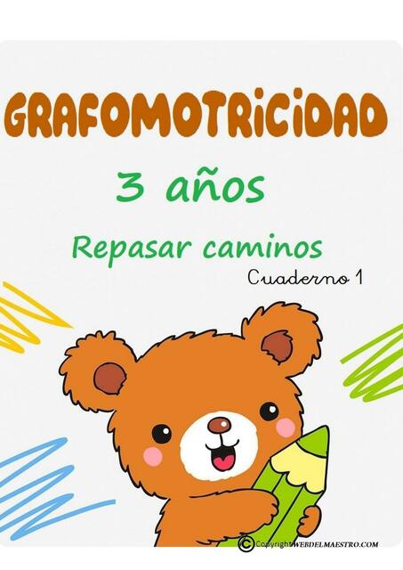 Grafomotricidad 3 Años 