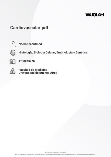 Sistema Cardiovascular 