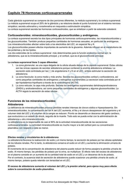 Capitulo 78 Hormonas corticosuprarrenales