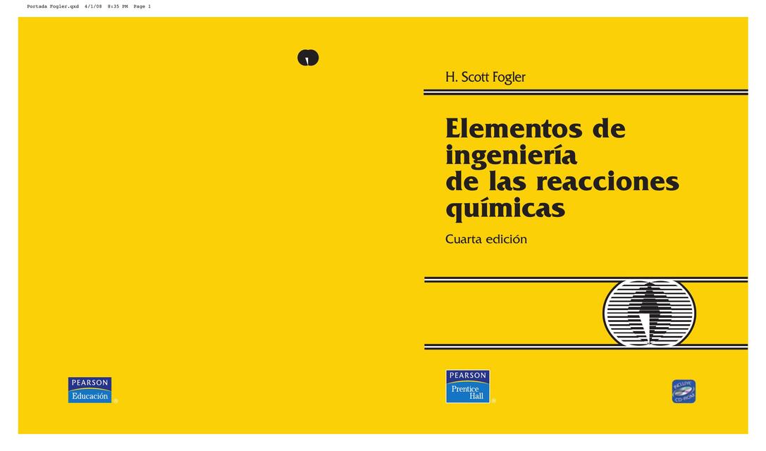 Elementos de ingeniería de las reacciones químicas 