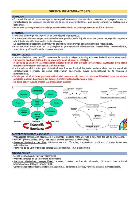 Enterocolitis Necrotizante