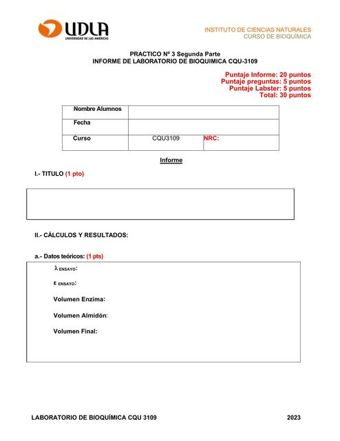 Informe Laboratorio 3 Segunda parte