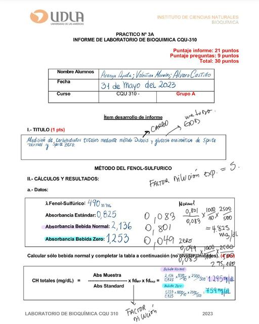 Informe Laboratorio 3A Parte 1