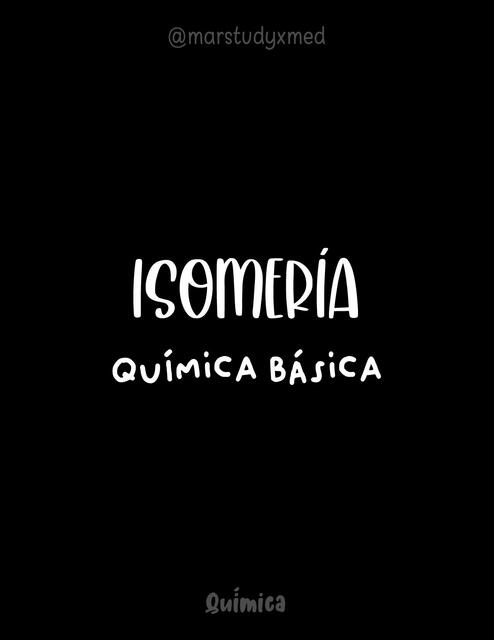 Isomería