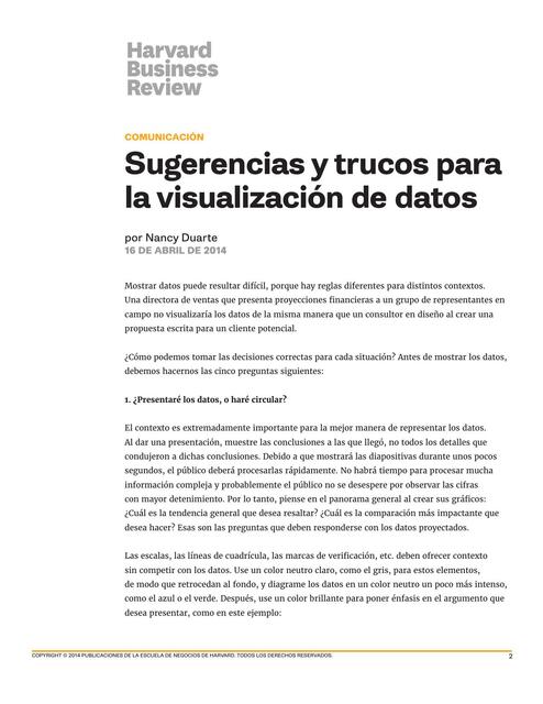 U2 Sugerencias y trucos para la visualizacion de datos