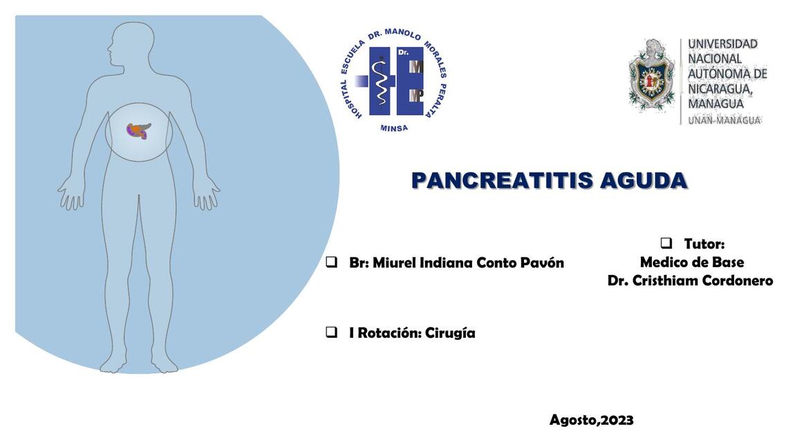 Pancreatitis Aguda MICP