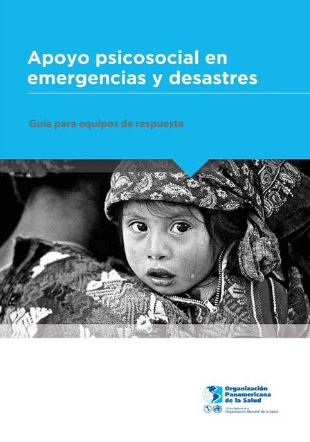 Apoyo Psicosocial en Emergencias y Desastres