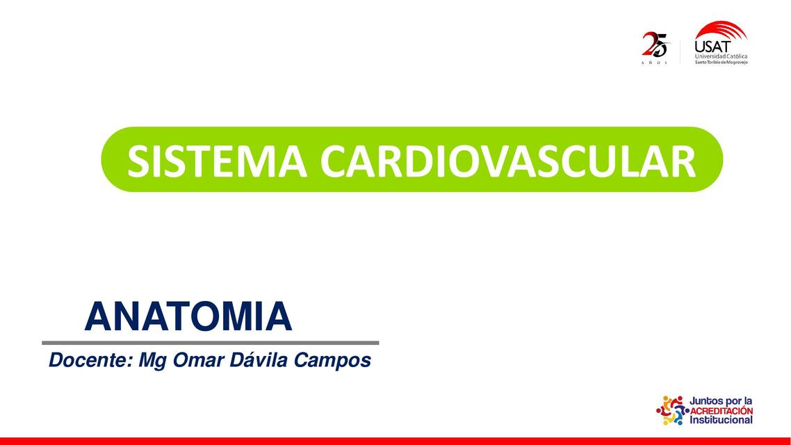 7 SEMANA SISTEMA CARDIOVASCULAR 1