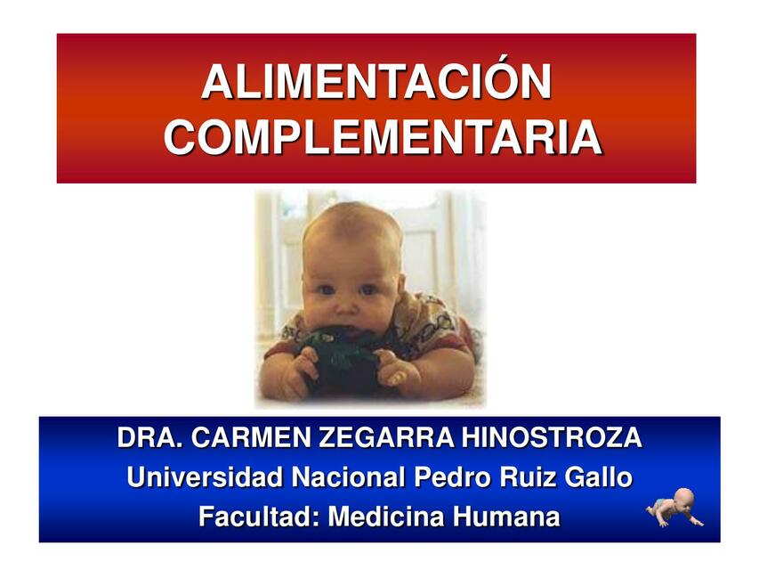 Alimentación complementaria 