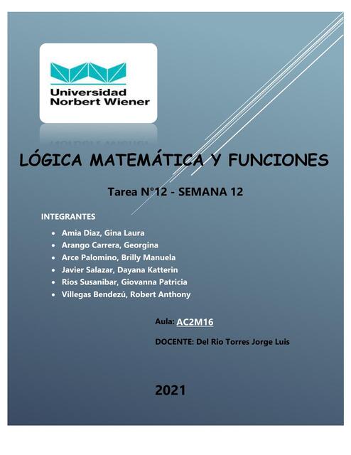 Lógica matemática y funciones  