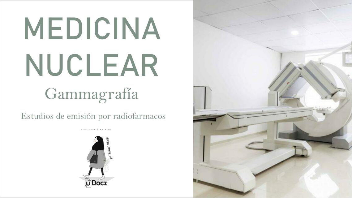 Medicina nuclear Gammacámara