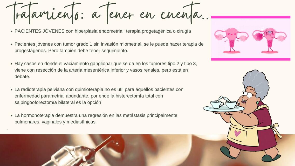 Cáncer endometrio Tratamiento 3