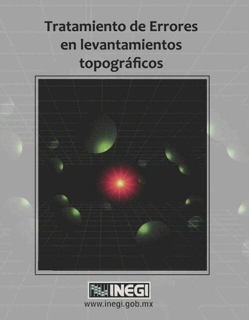 Tratamiento de errores en levantamientos topofraficos