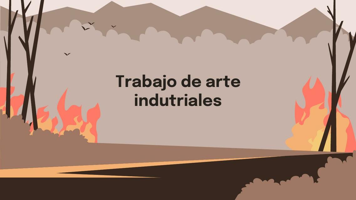 Trabajo de arte indutriales