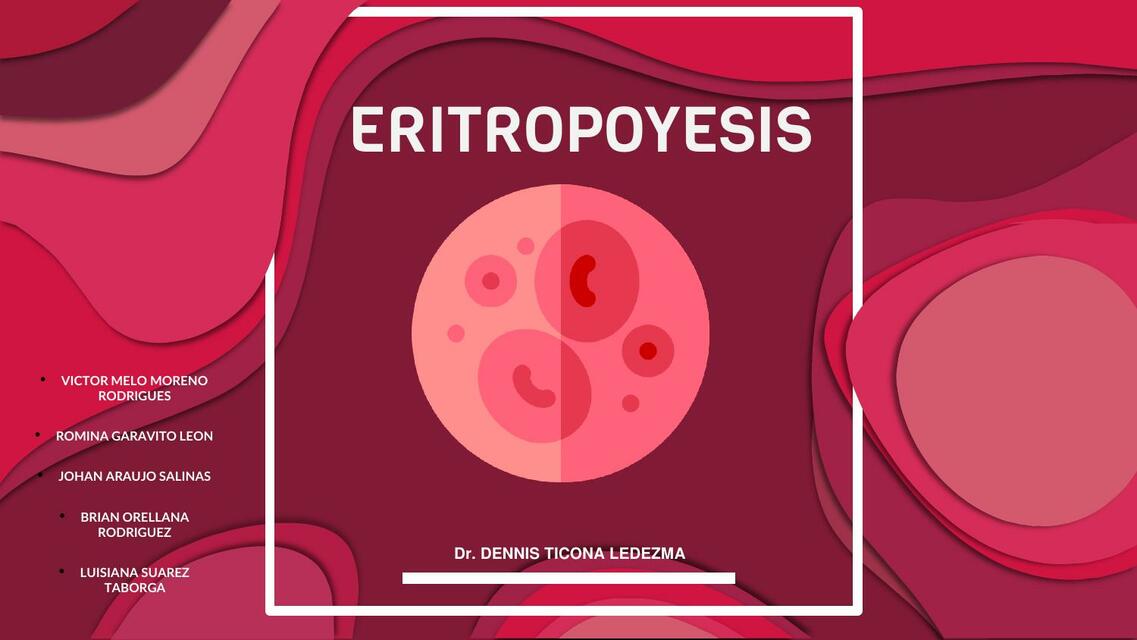 Eritropoyesis