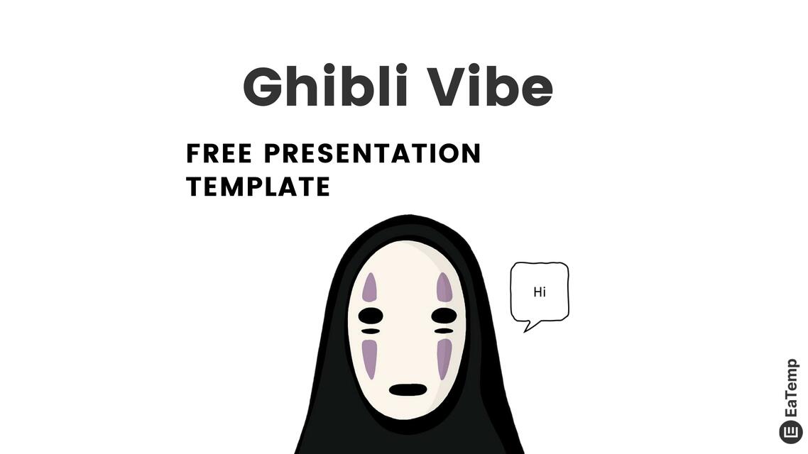 Ghibli Vibe Presentation Template by EaTemp