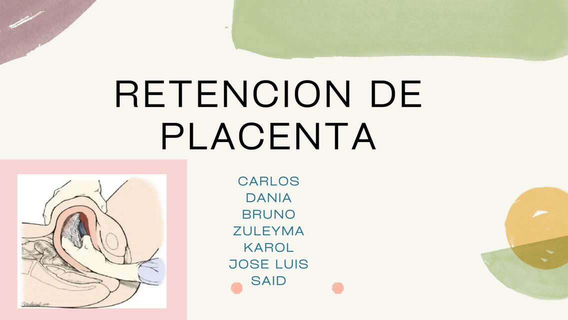 Retencion placentaria