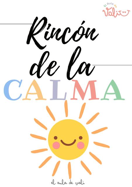 Rincón de la calma 