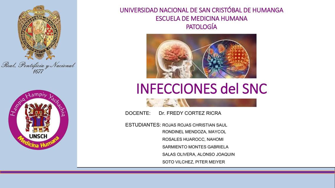 Infecciones del SNC 