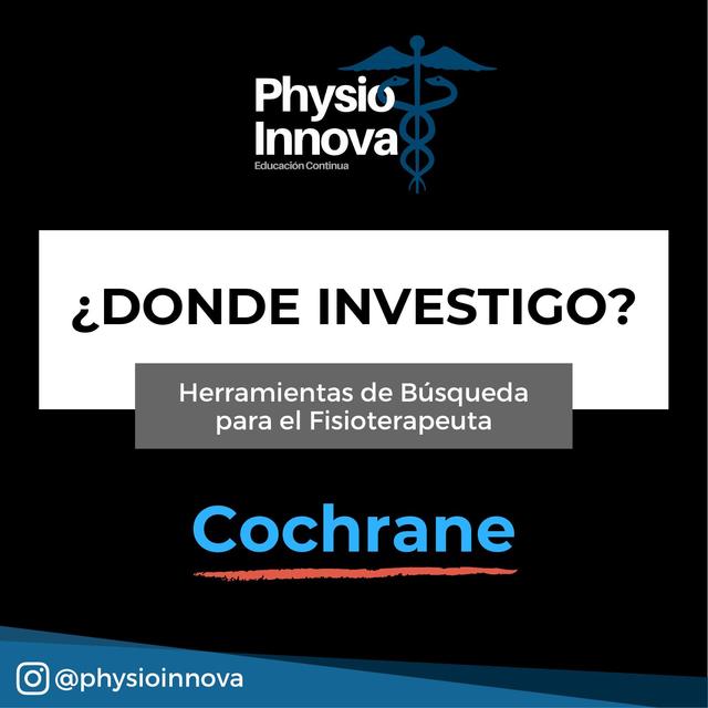 ¿Donde Investigo? - Cochrane