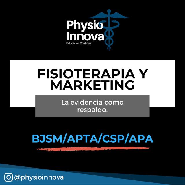 Fisioterapia y Marketing