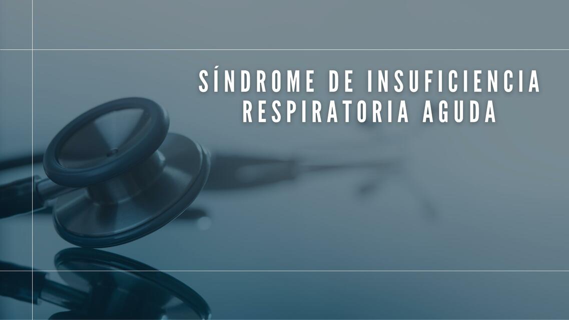 Insuficiencia respiratoria