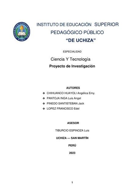 Proyecto de investigación pleurotus ostreatus