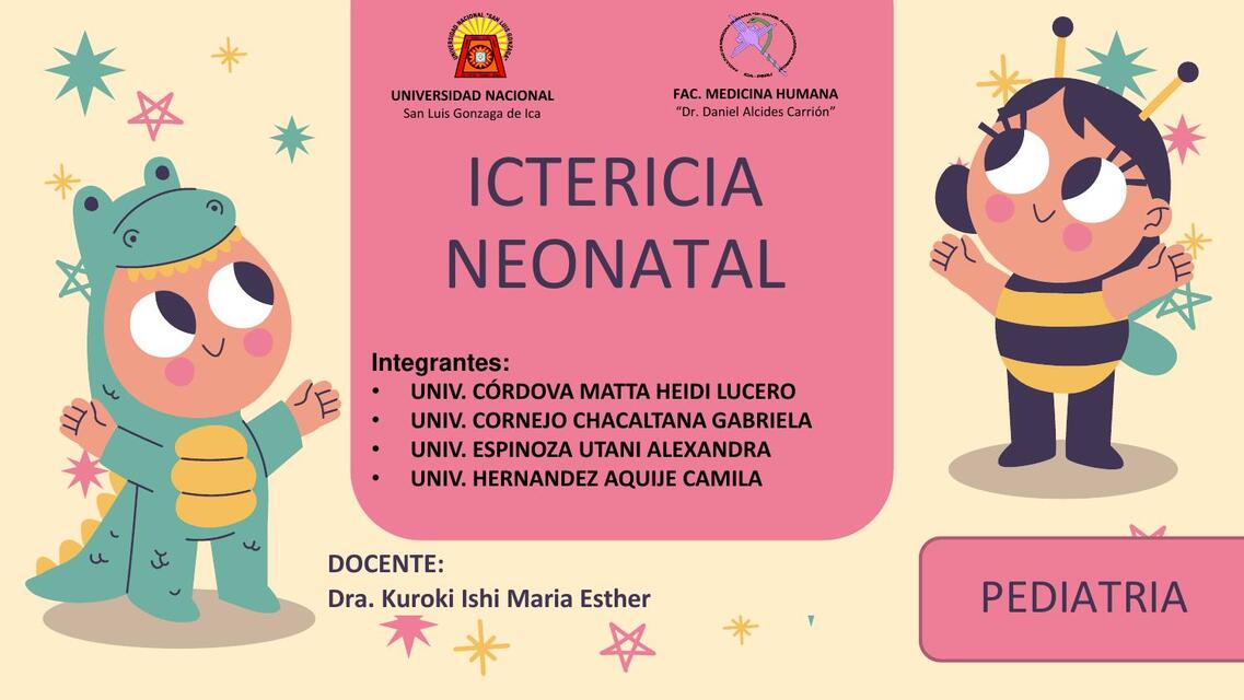 Ictericia Neonatal 