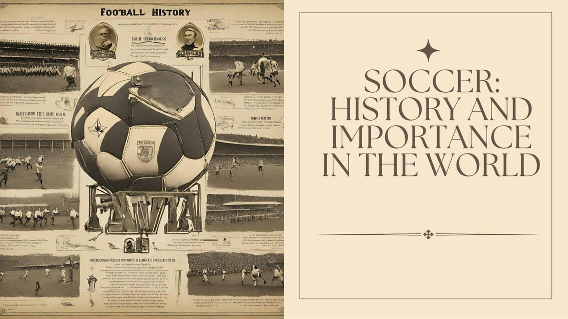 Soccer history an importance inthe world 