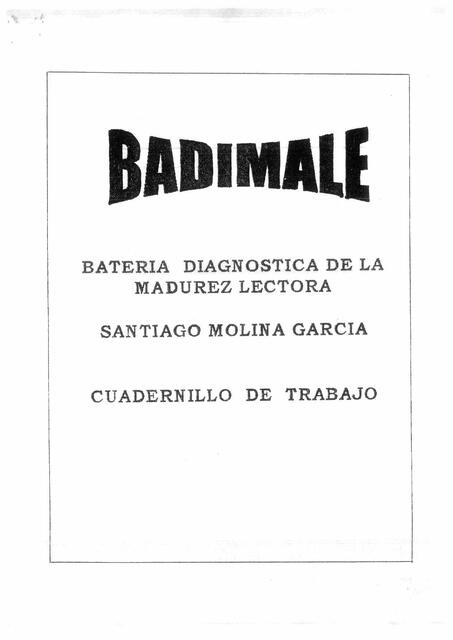 BADIMALE