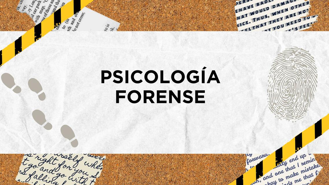 Psicología Forense