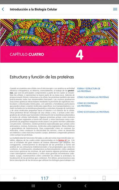 Estructura y Función de las Proteínas 