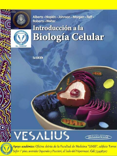 BIOLOGIA CELULAR PRIMER PARCIAL