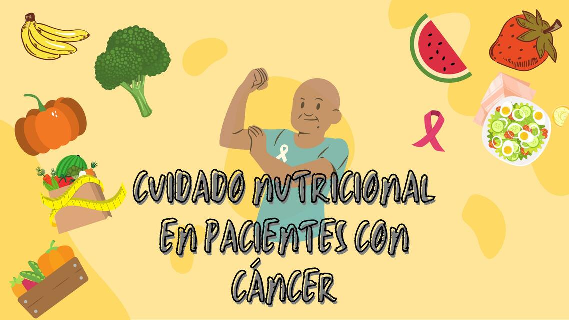 Cuidados nutricionais com pacientes com cancer