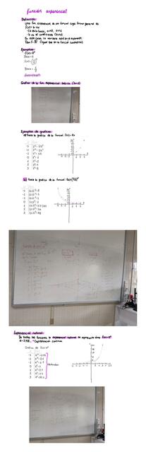 Función Exponencial