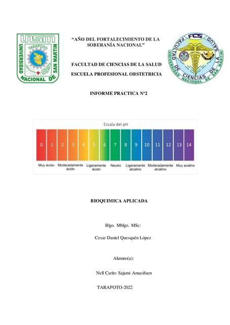 Determinación de pH en Líquidos Biológicos 