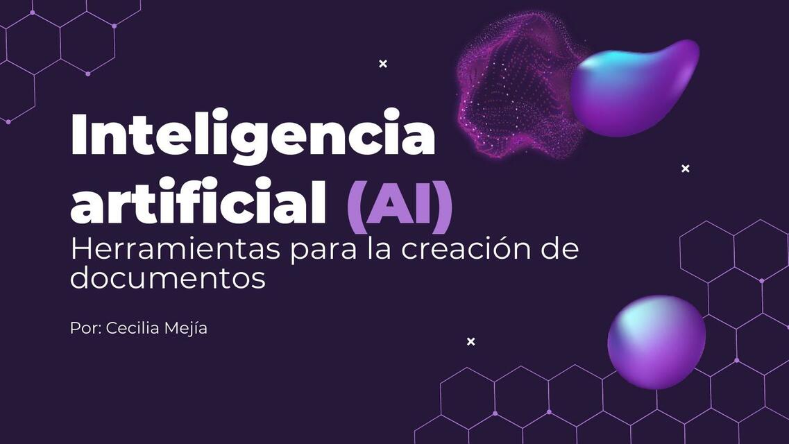 Inteligencia artificial