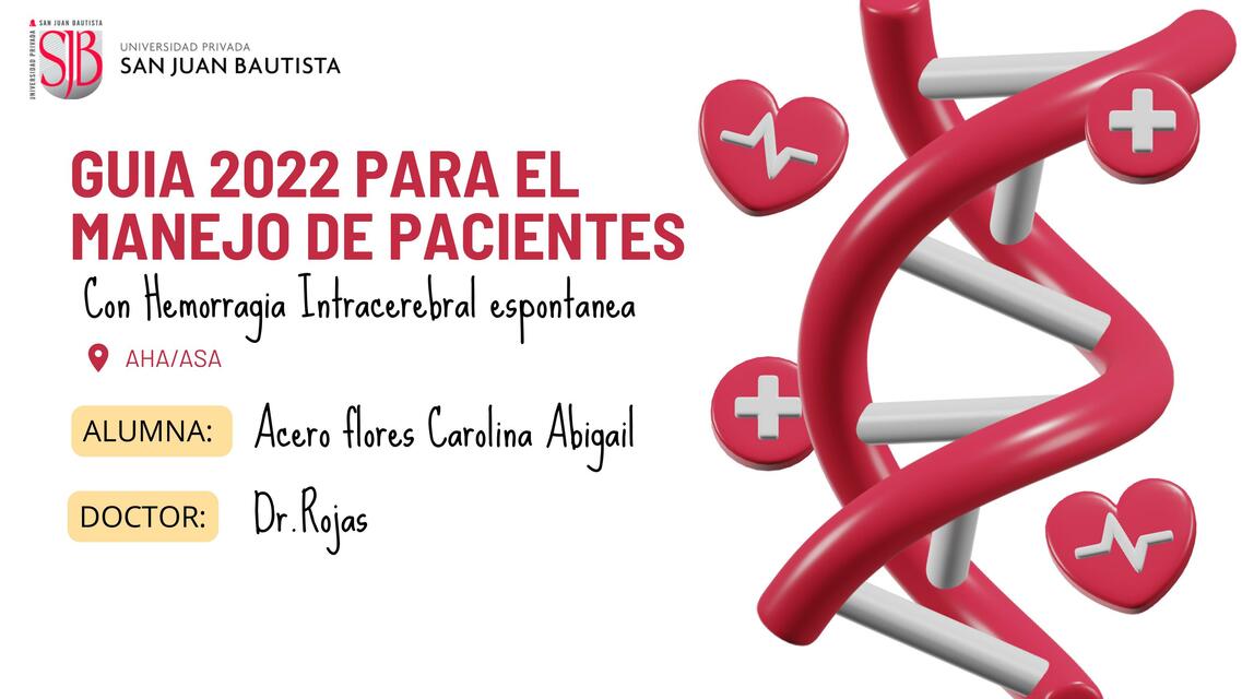 Guía 2022 para el Manejo de Pacientes