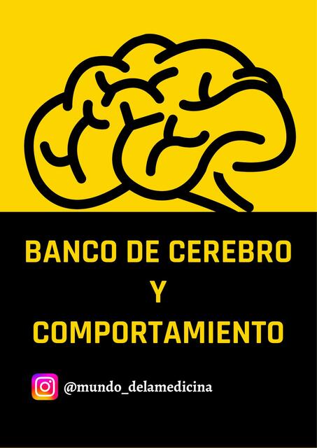 BANQUEO DE CEREBRO Y COMPORTAMIENTO