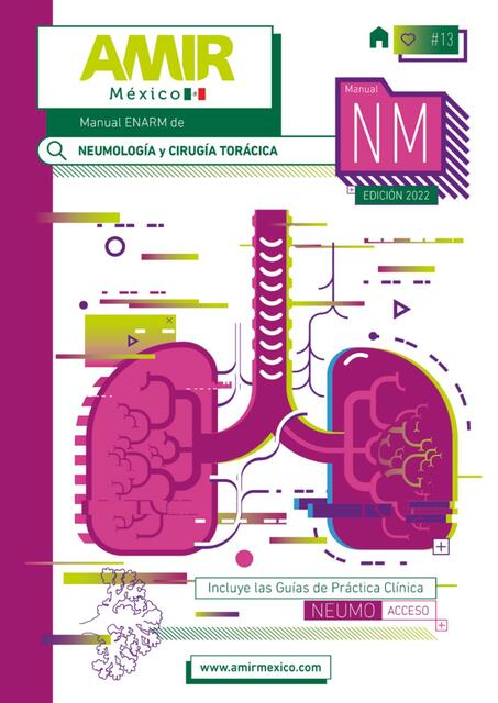 Neumología y Cirugía Torácica AMIR 16va Edición